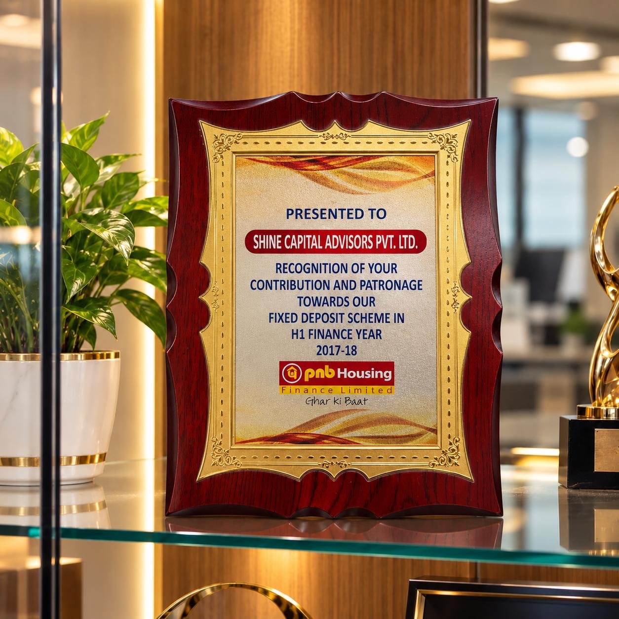 Shine Capital award 2017