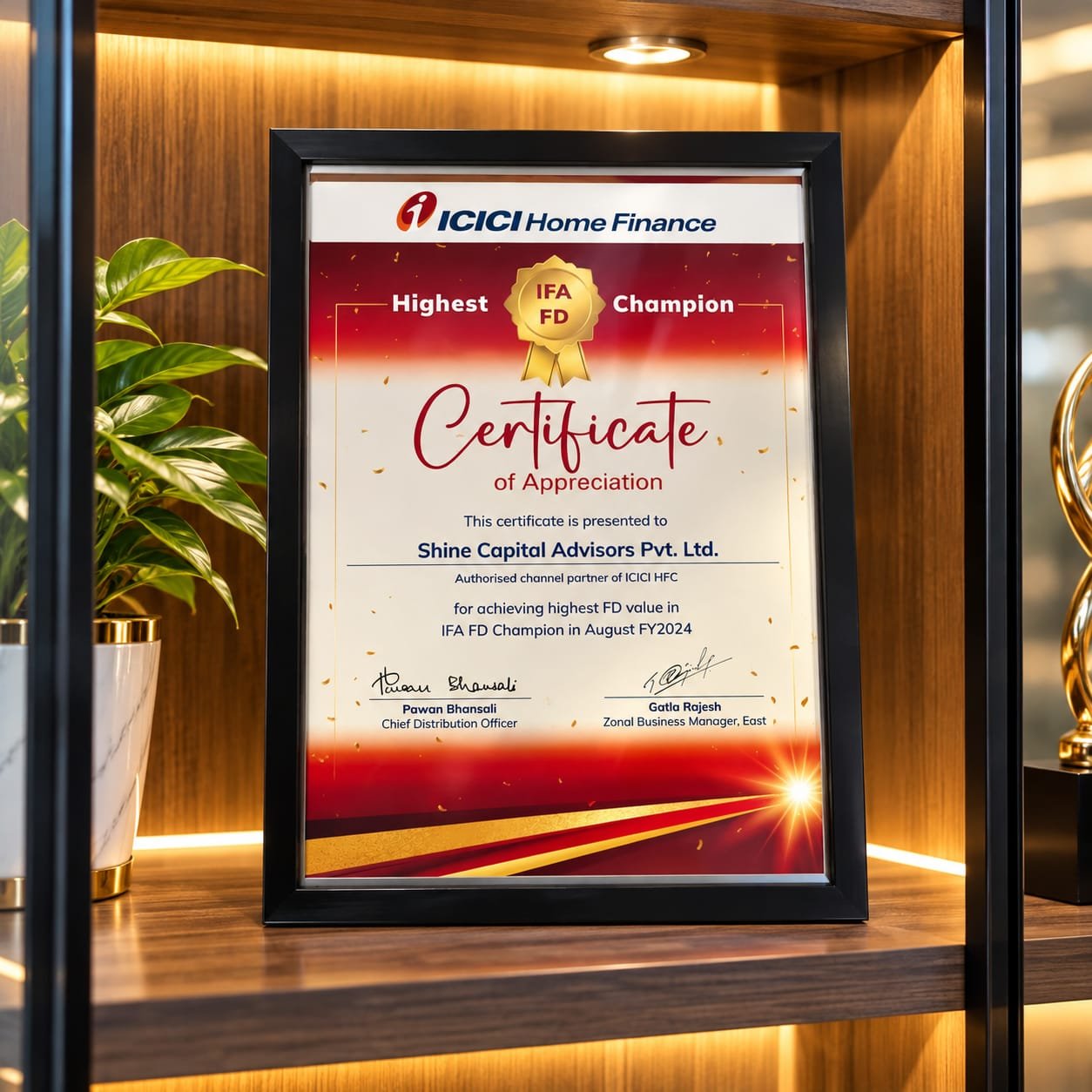 Shine Capital award 2024